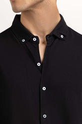 Black Basic Shirt KS-HSPK23-044